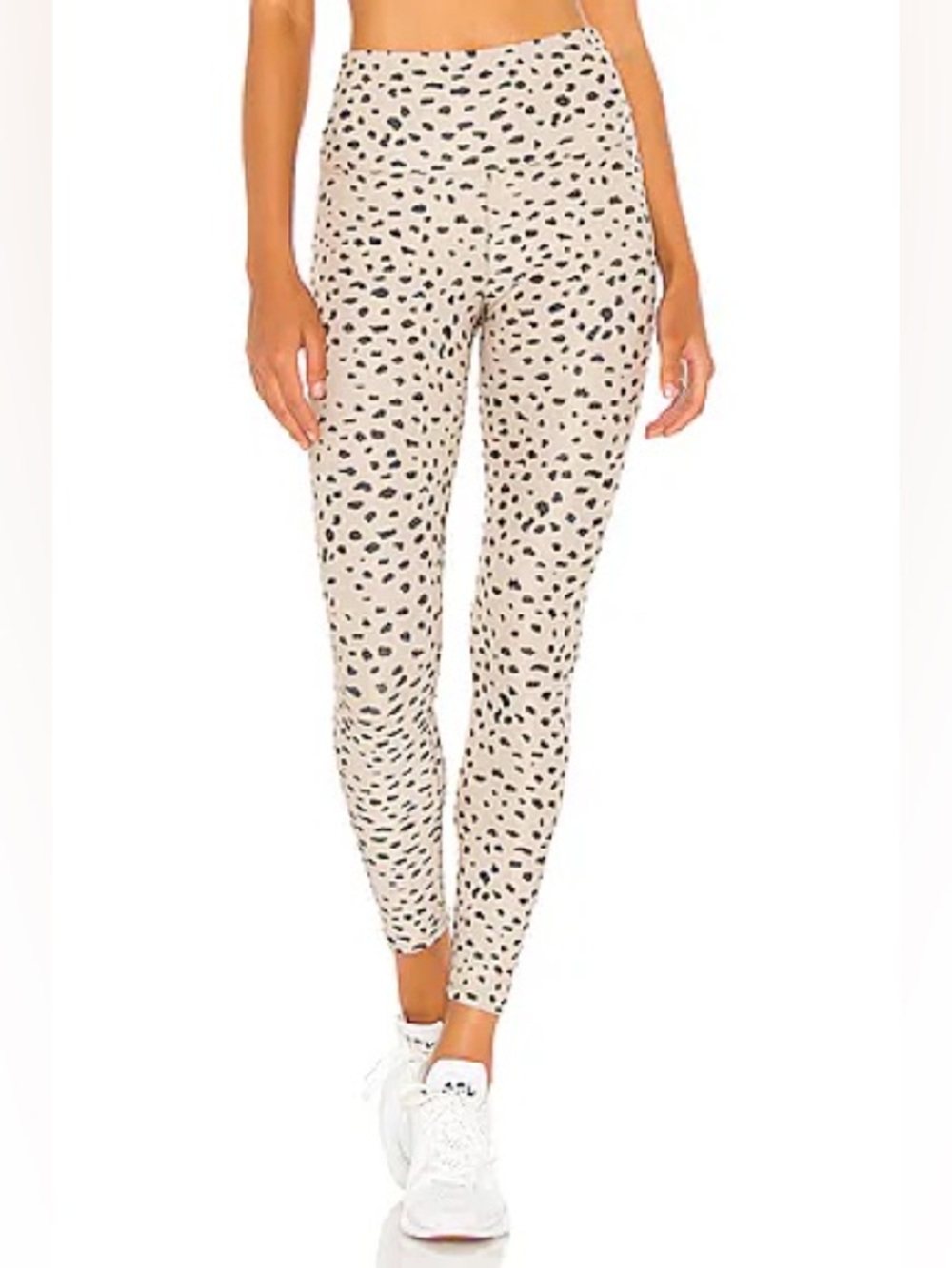 Beach Riot Ayla Ribbed Legging in Taupe Spot size medium